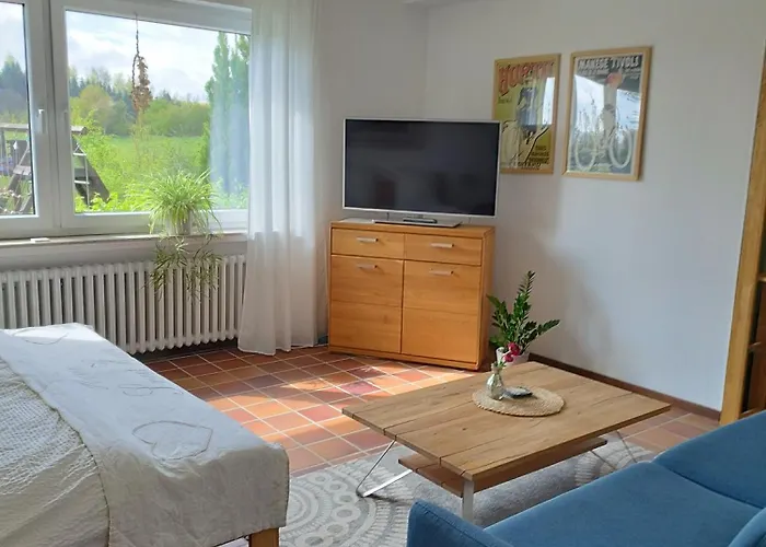 Moderne Mit Privatem Eingang - Rosa Apartmán Kalletal